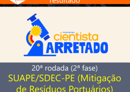 Facepe divulga o resultado final da 2ª Fase da 20ª Rodada do Cientista Arretado